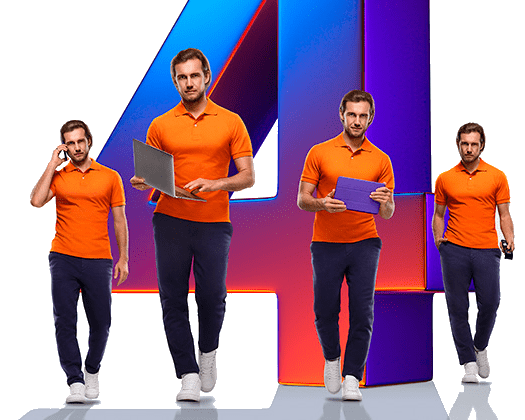 Великолепная четверка Ростелеком в посёлок Красная Горка (Московская область)